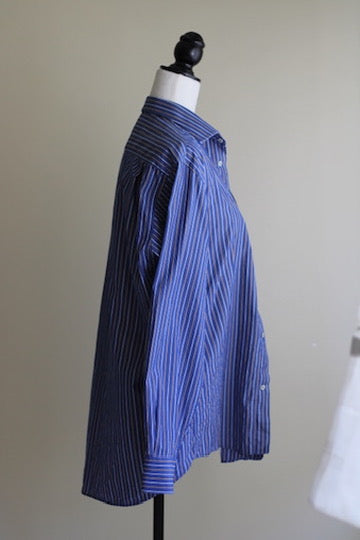 Camisa vintage riscas azul Studio 1991