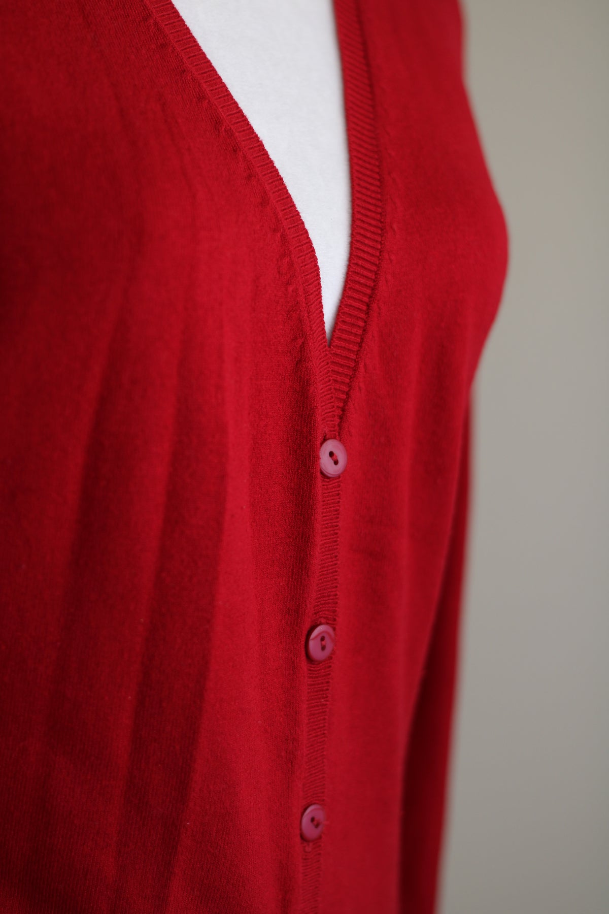 Cardigã vintage vermelho Ellepen M