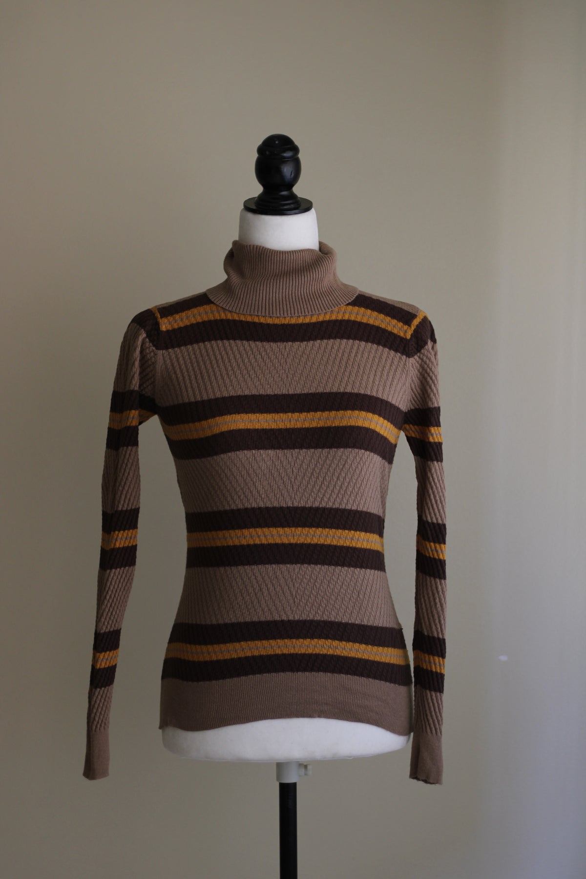 Turtleneck vintage listrado S