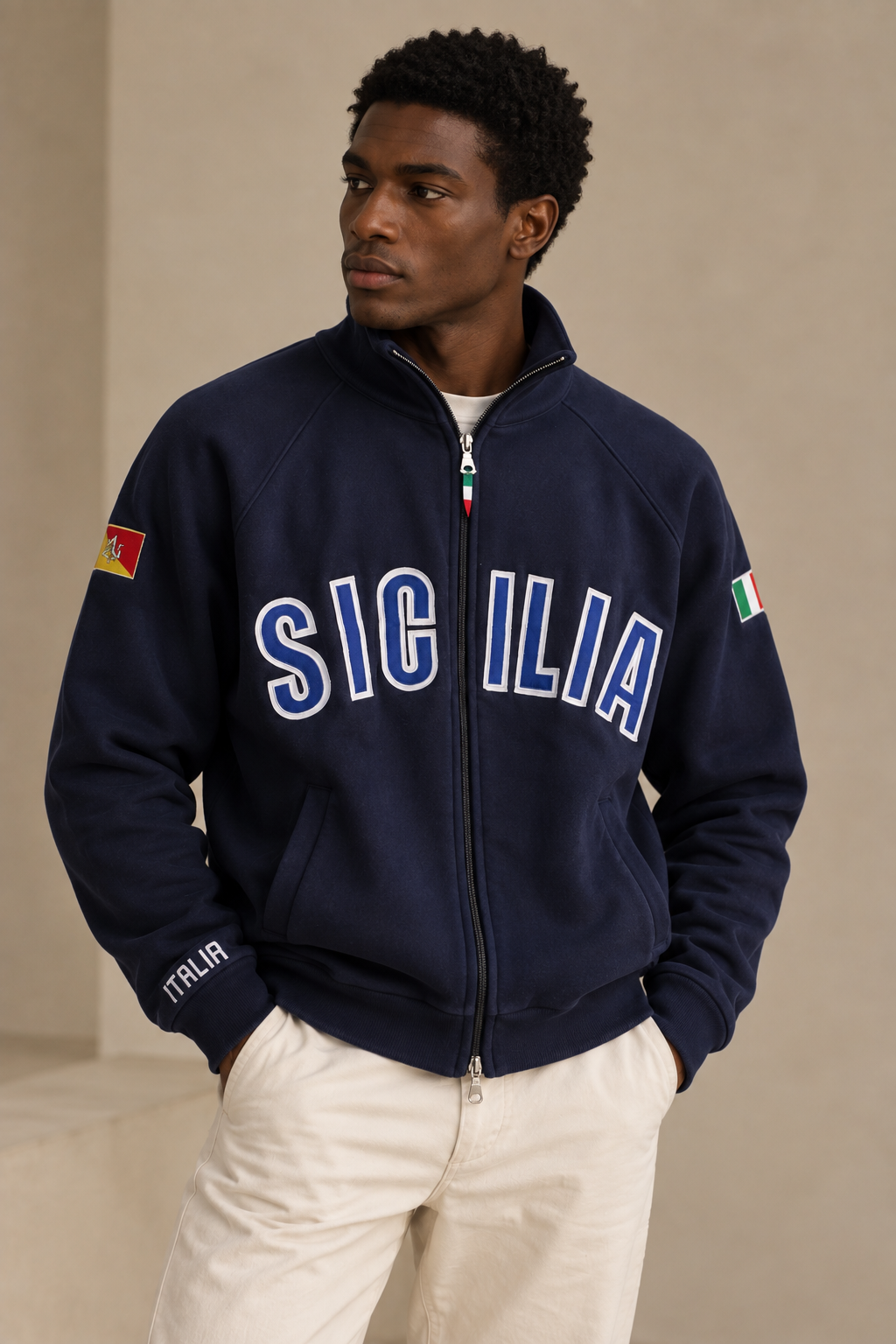 Moletom vintage Italia Sicilia ABM L
