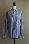 Camisa alfaiataria azul Enzo Baggio 40