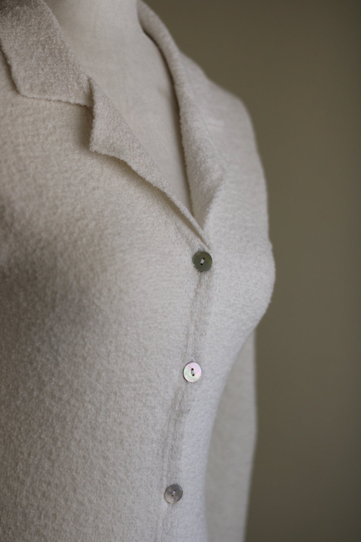 Camisola off-white cardigan QED S