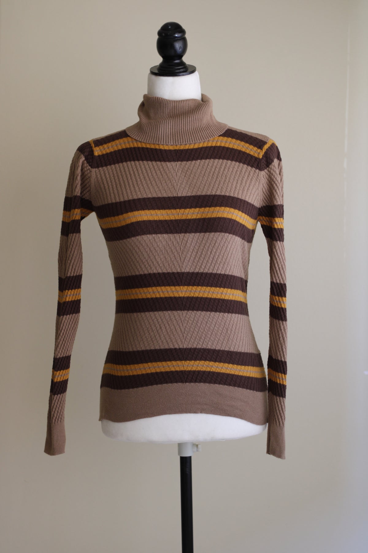 Turtleneck vintage listrado S