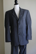 Conjunto cinza alfaiataria vintage 42