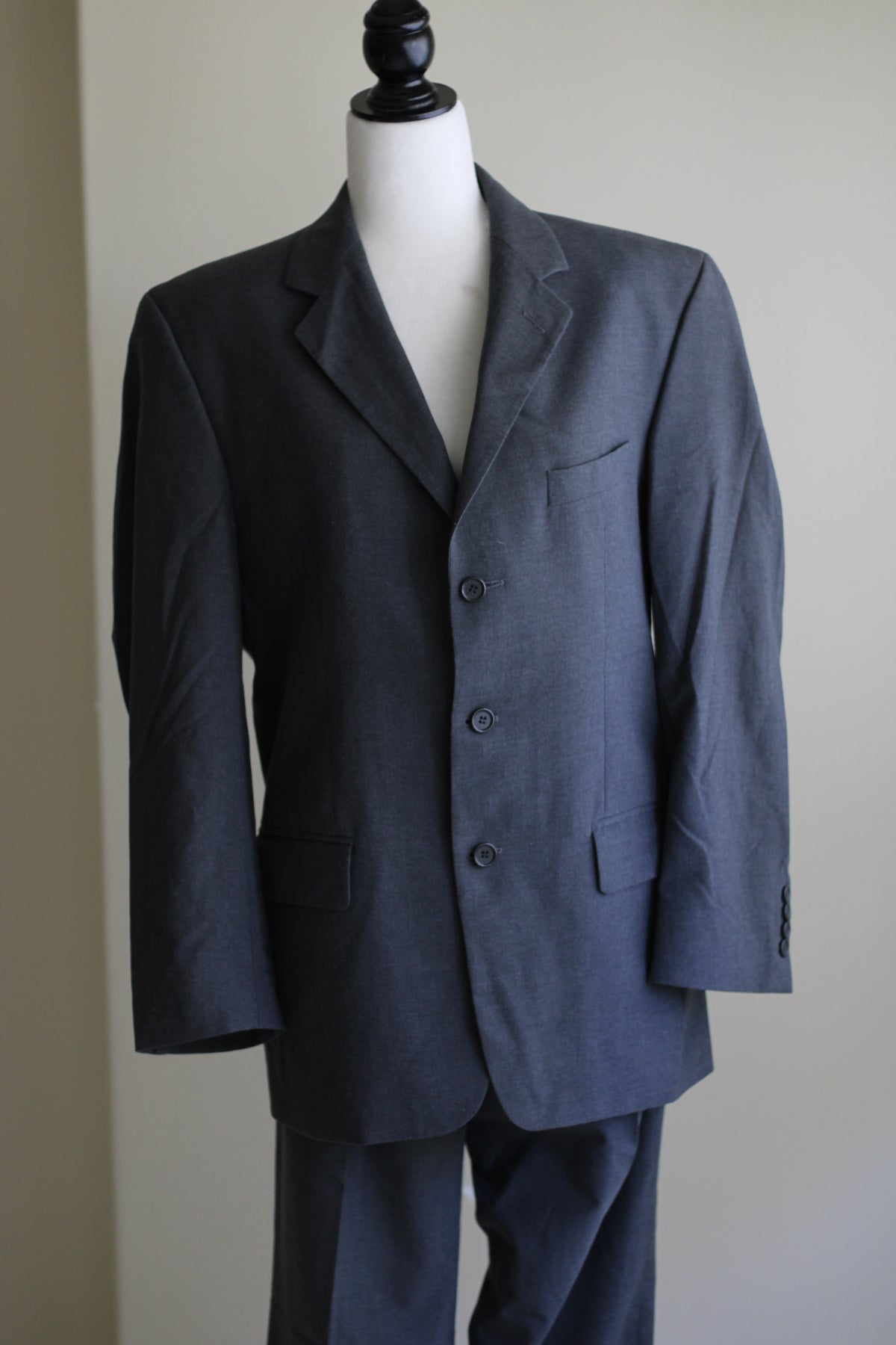 Conjunto cinza alfaiataria vintage 42
