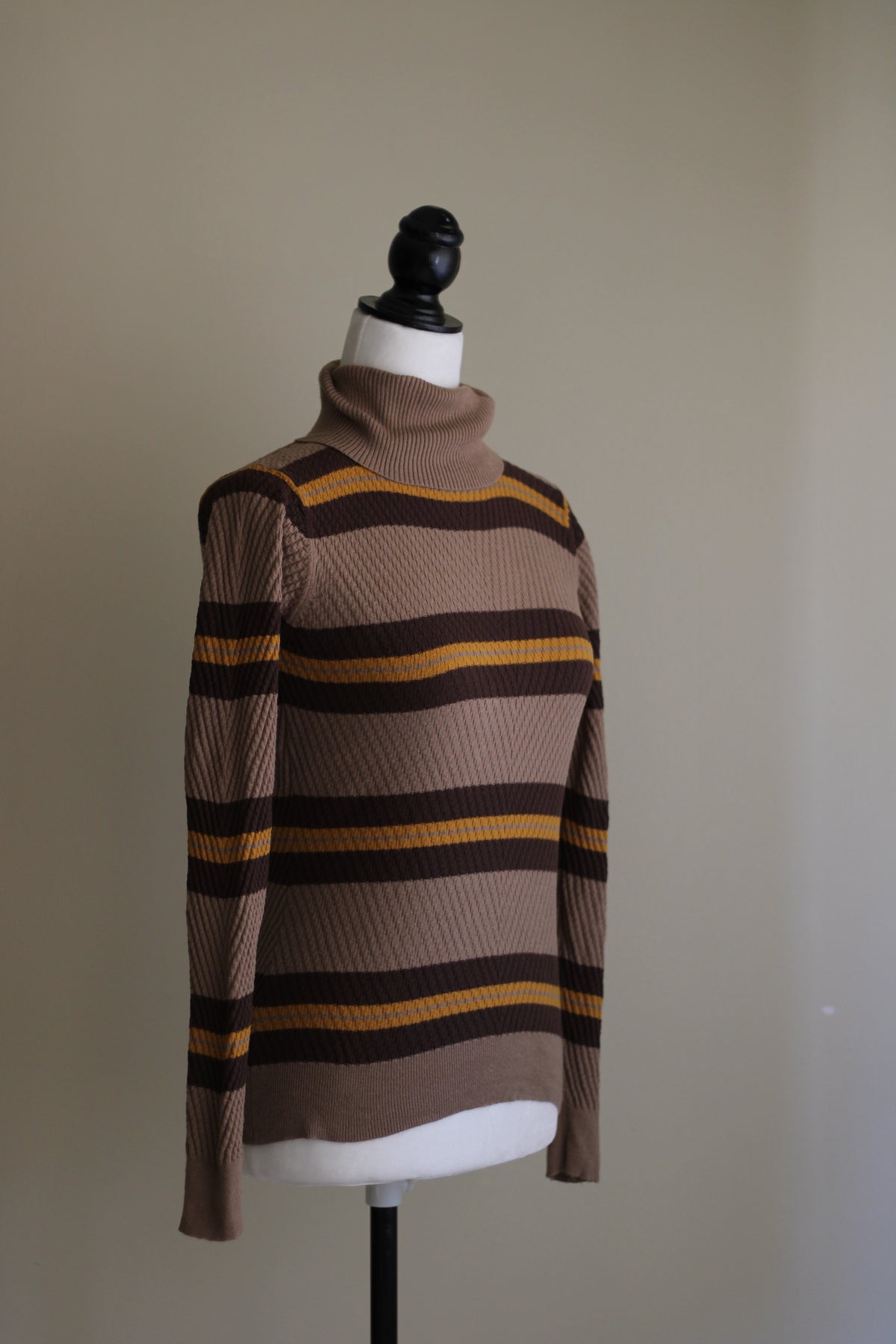 Turtleneck vintage listrado S