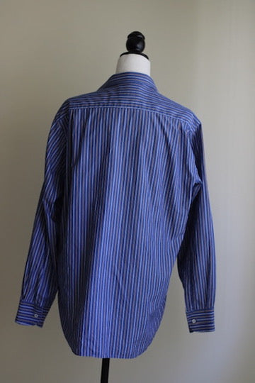 Camisa vintage riscas azul Studio 1991