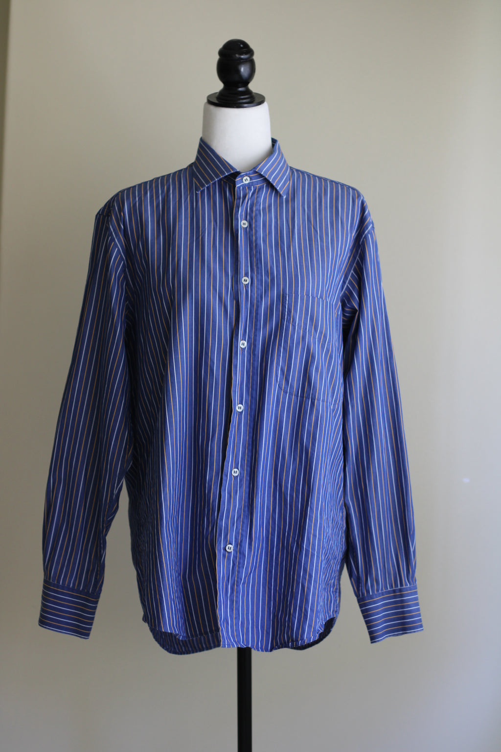 Camisa vintage riscas azul Studio 1991