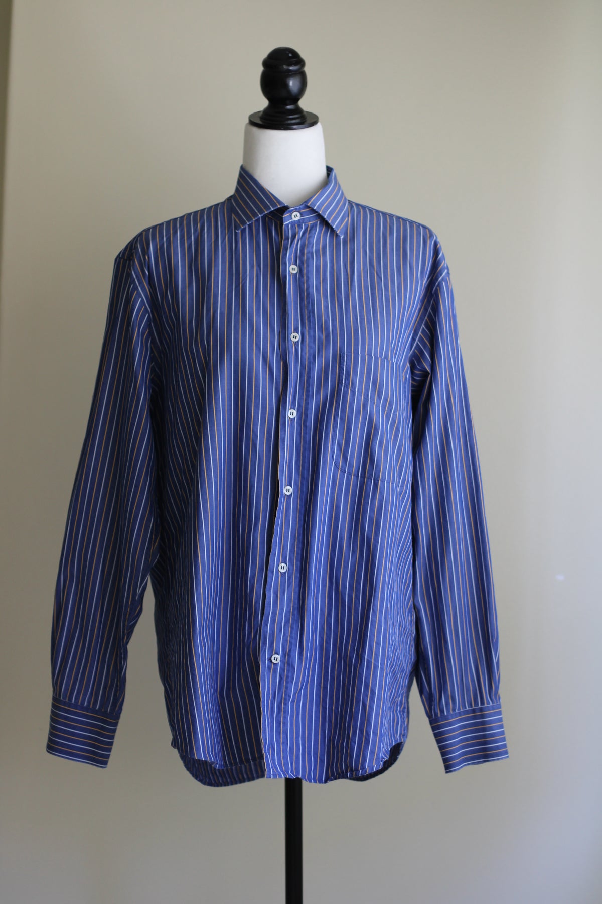 Camisa vintage riscas azul Studio 1991
