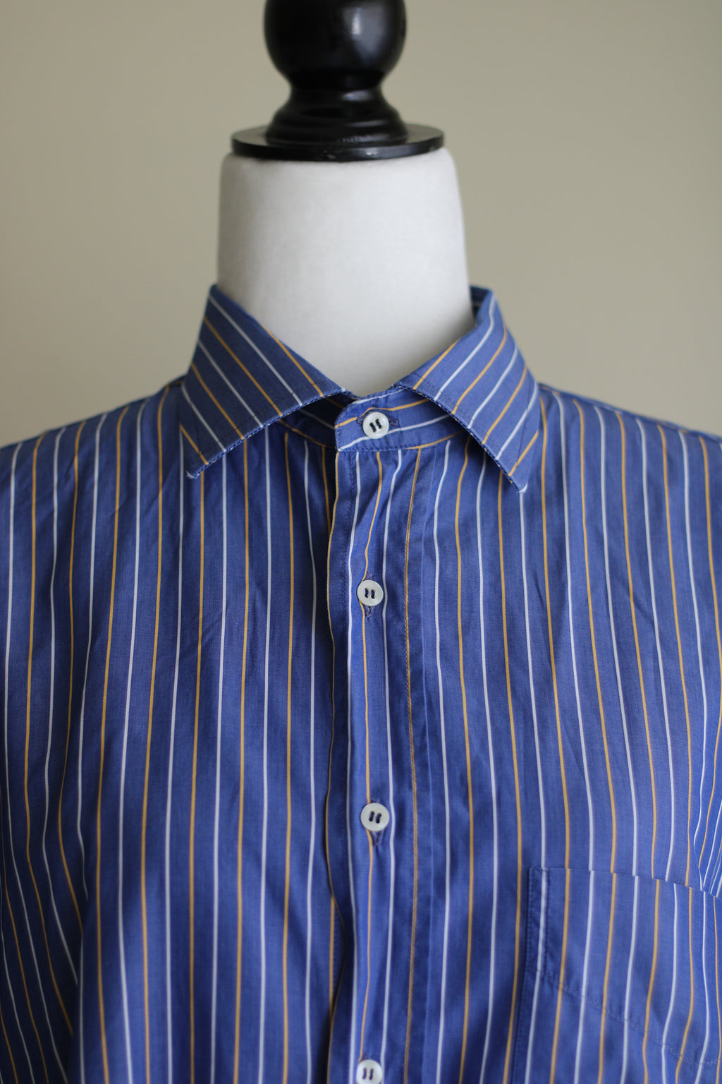 Camisa vintage riscas azul Studio 1991