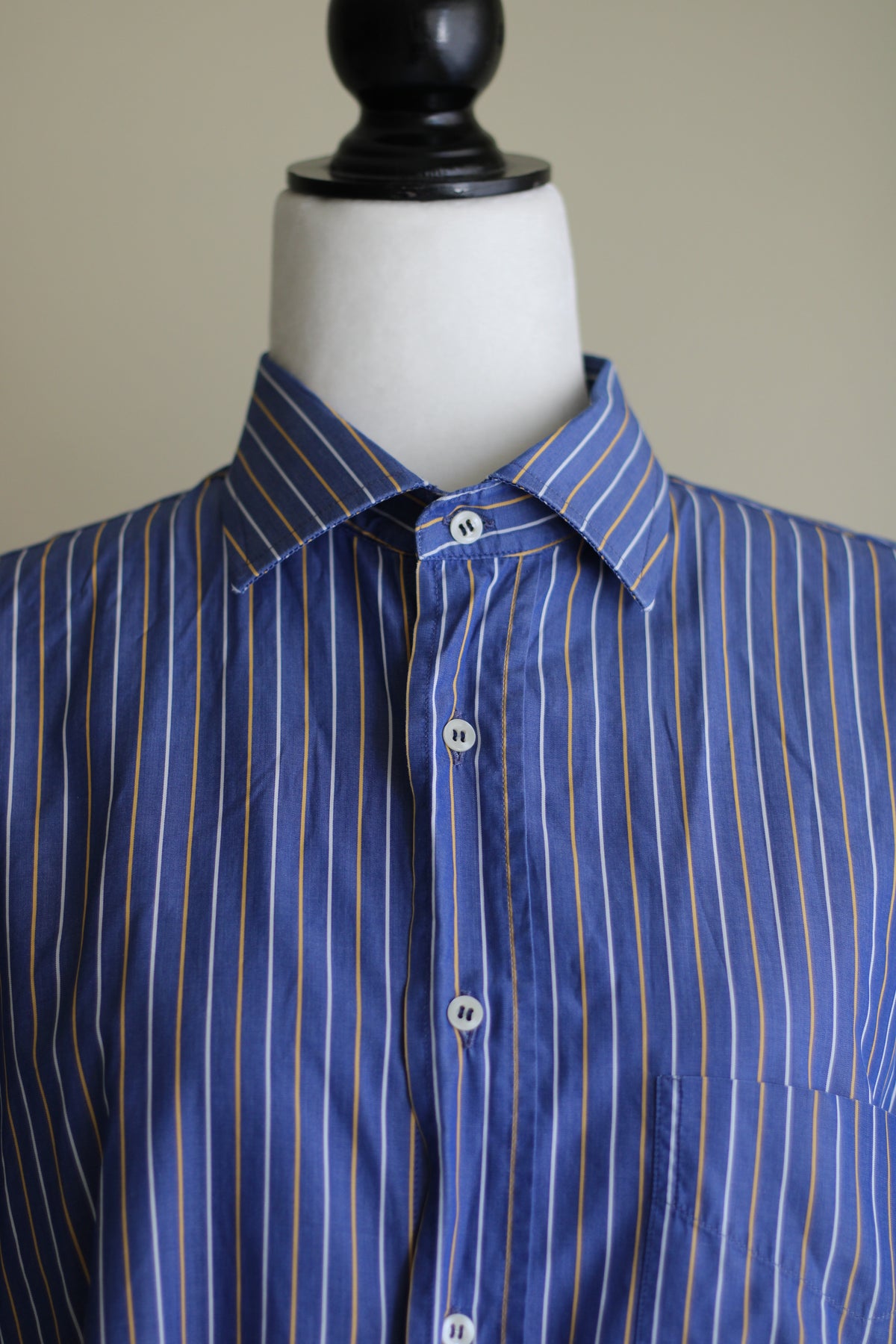 Camisa vintage riscas azul Studio 1991