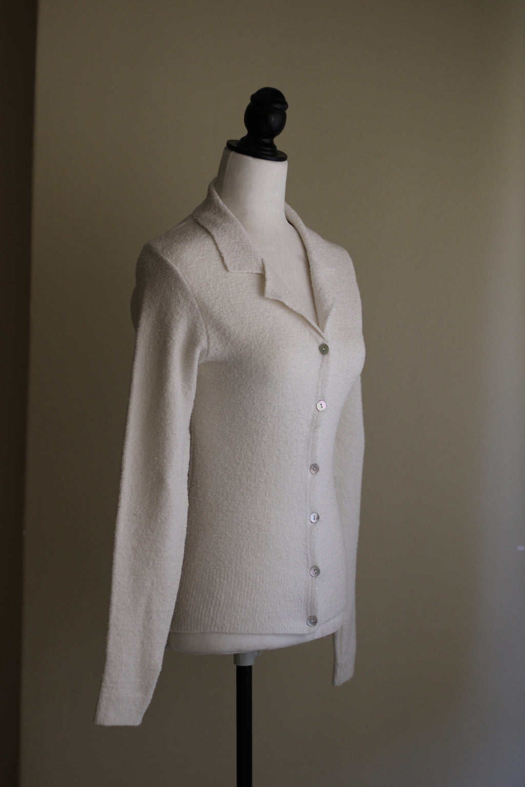 Camisola off-white cardigan QED S