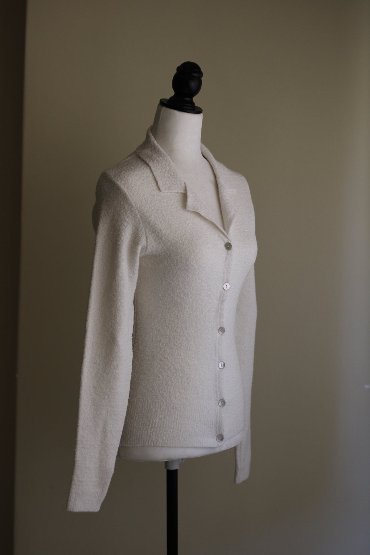 Camisola off-white cardigan QED S