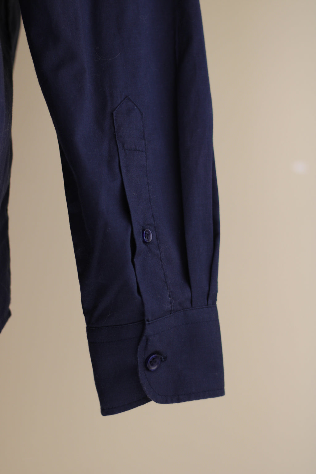 Camisa algodão azul marinho Basics M