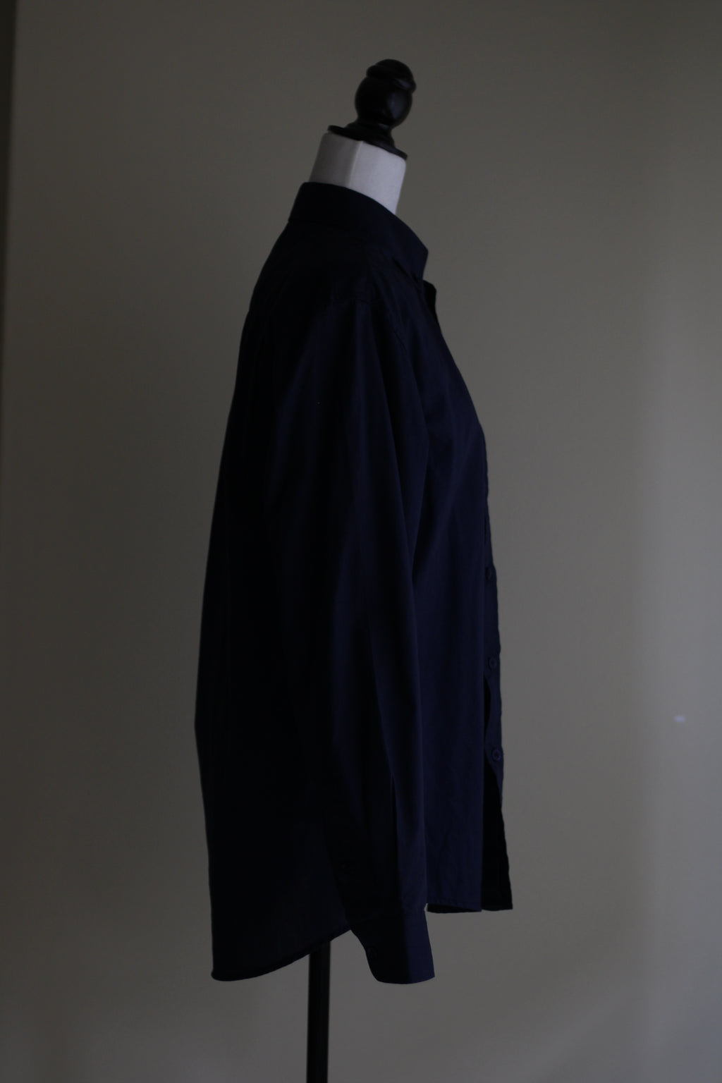 Camisa algodão azul marinho Basics M