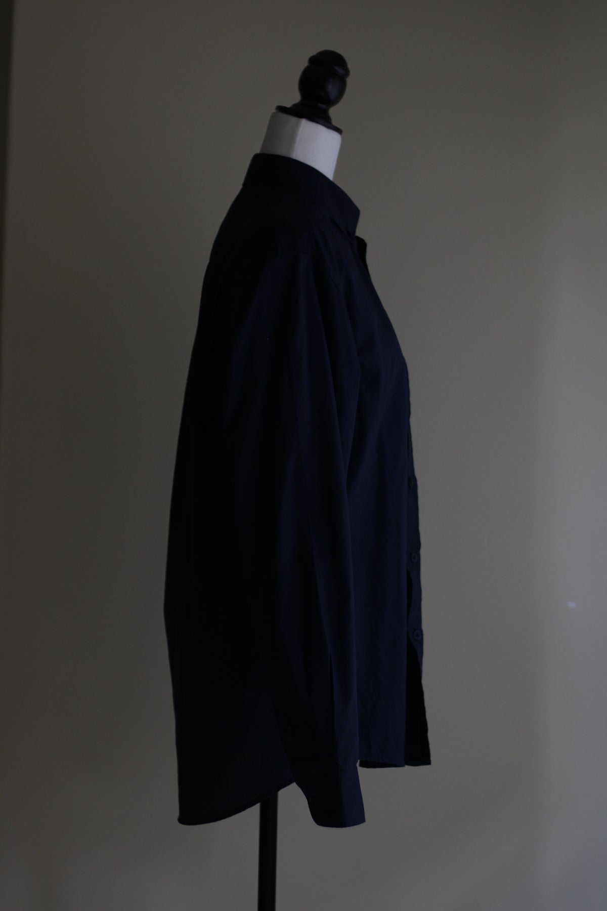 Camisa algodão azul marinho Basics M