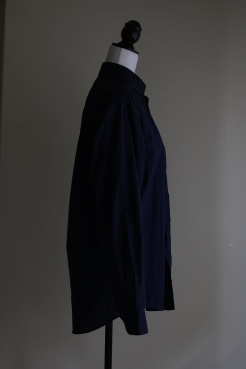 Camisa algodão azul marinho Basics M