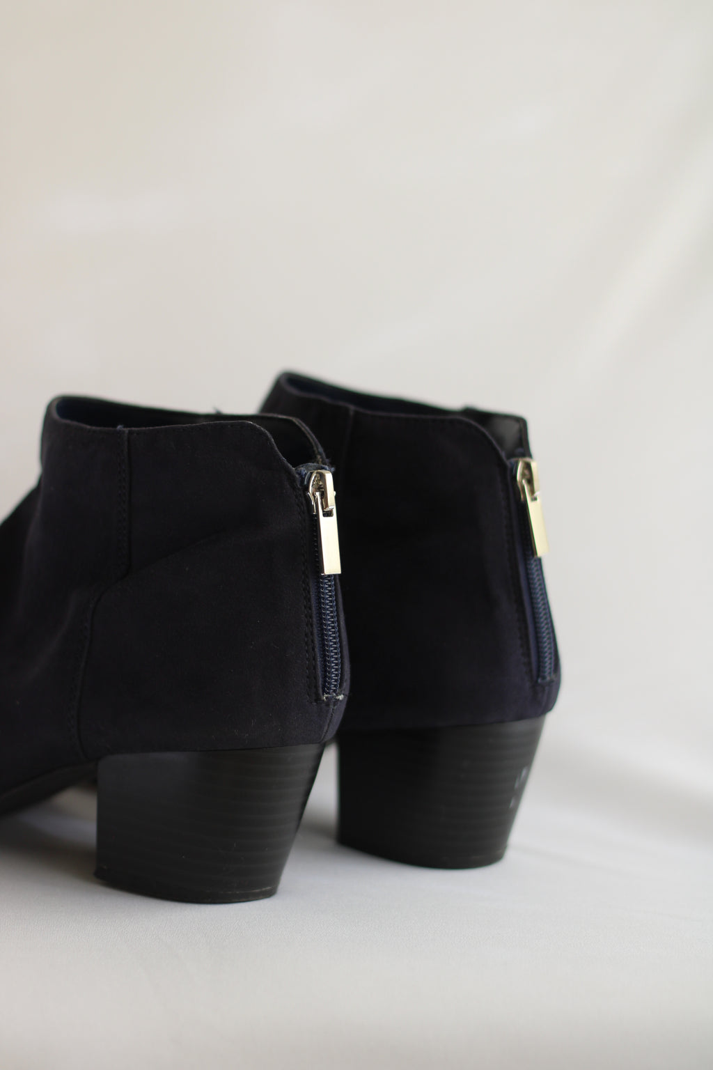 Bota Ankle Boot azul Camurça 40