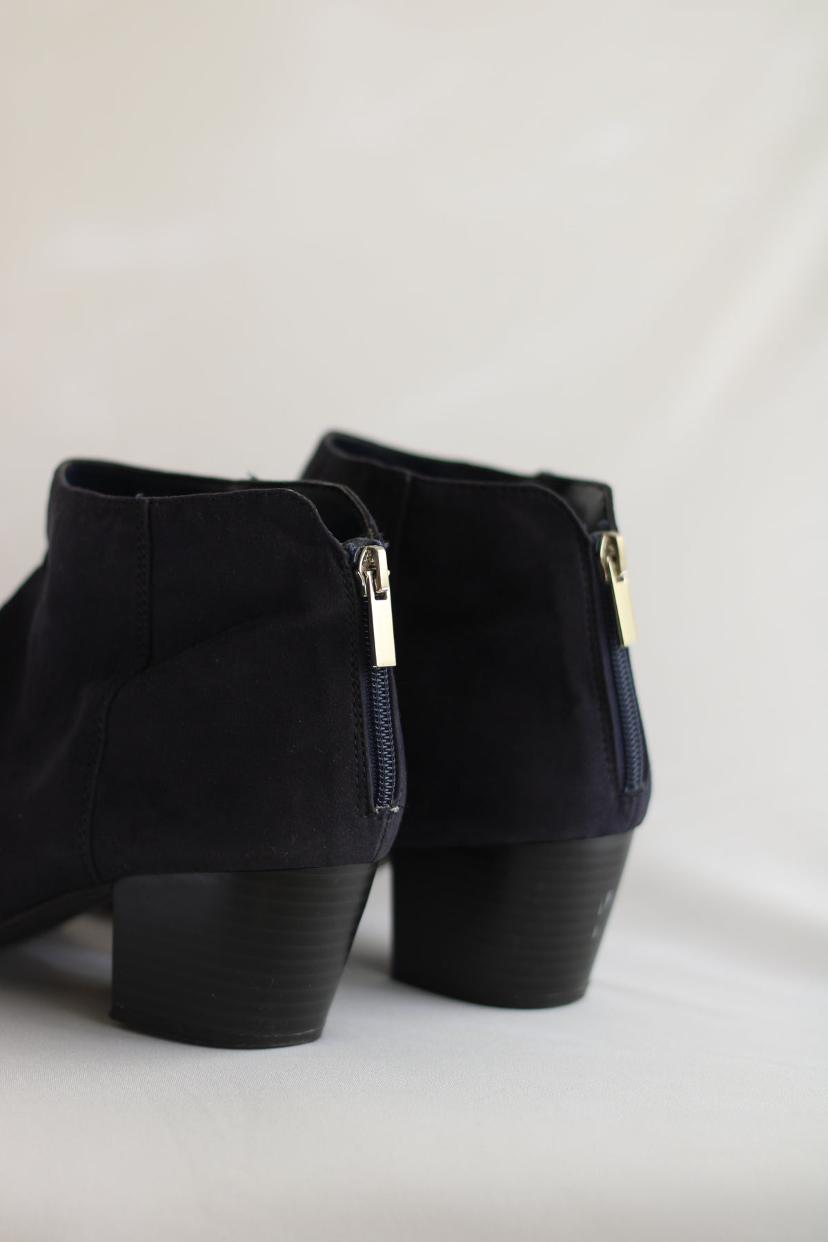 Bota Ankle Boot azul Camurça 40