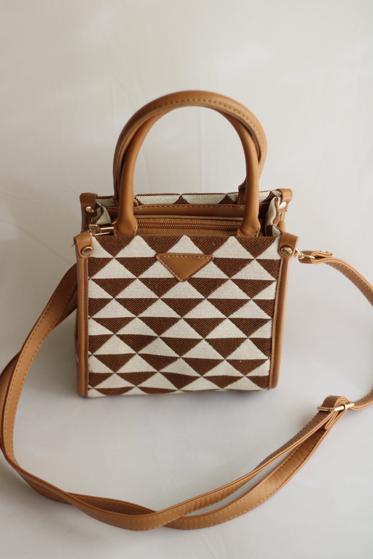 Mala mini tote bag geometric