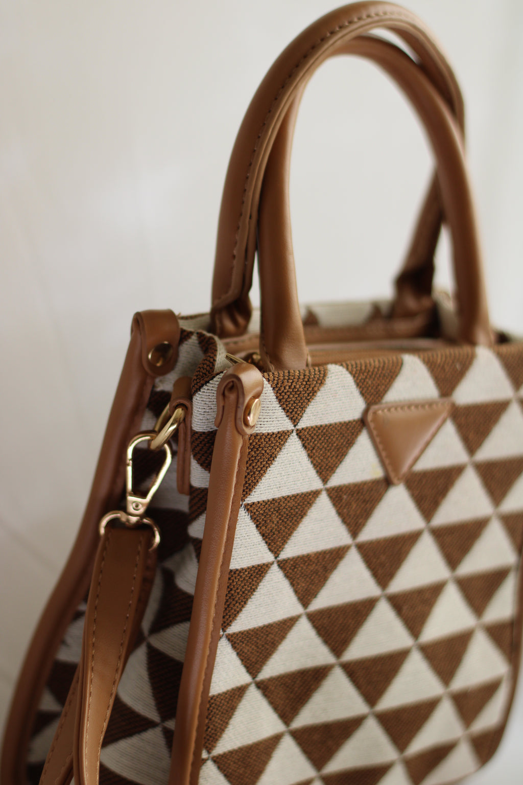 Mala mini tote bag geometric