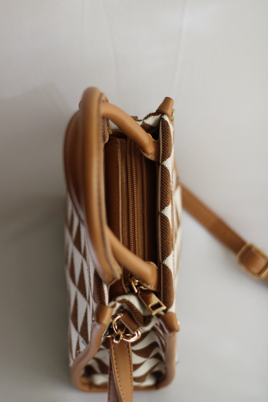 Mala mini tote bag geometric