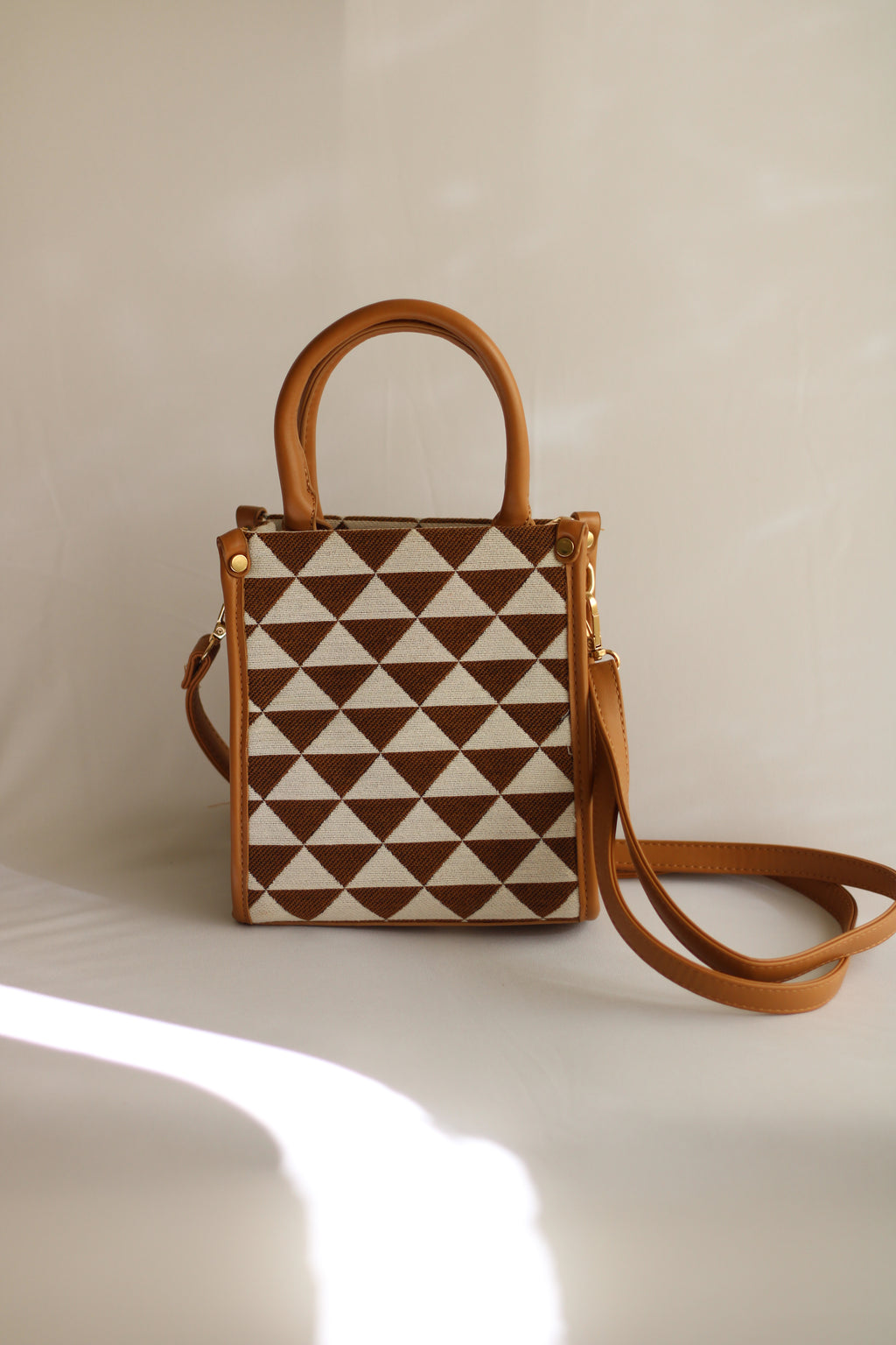 Mala mini tote bag geometric