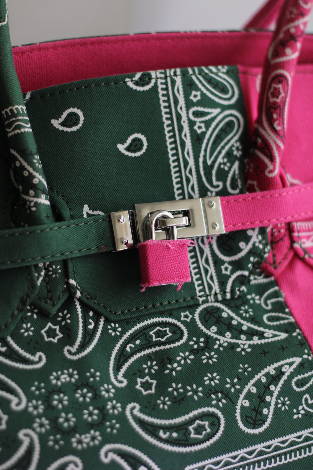 Mala tote bag bandana patchwork
