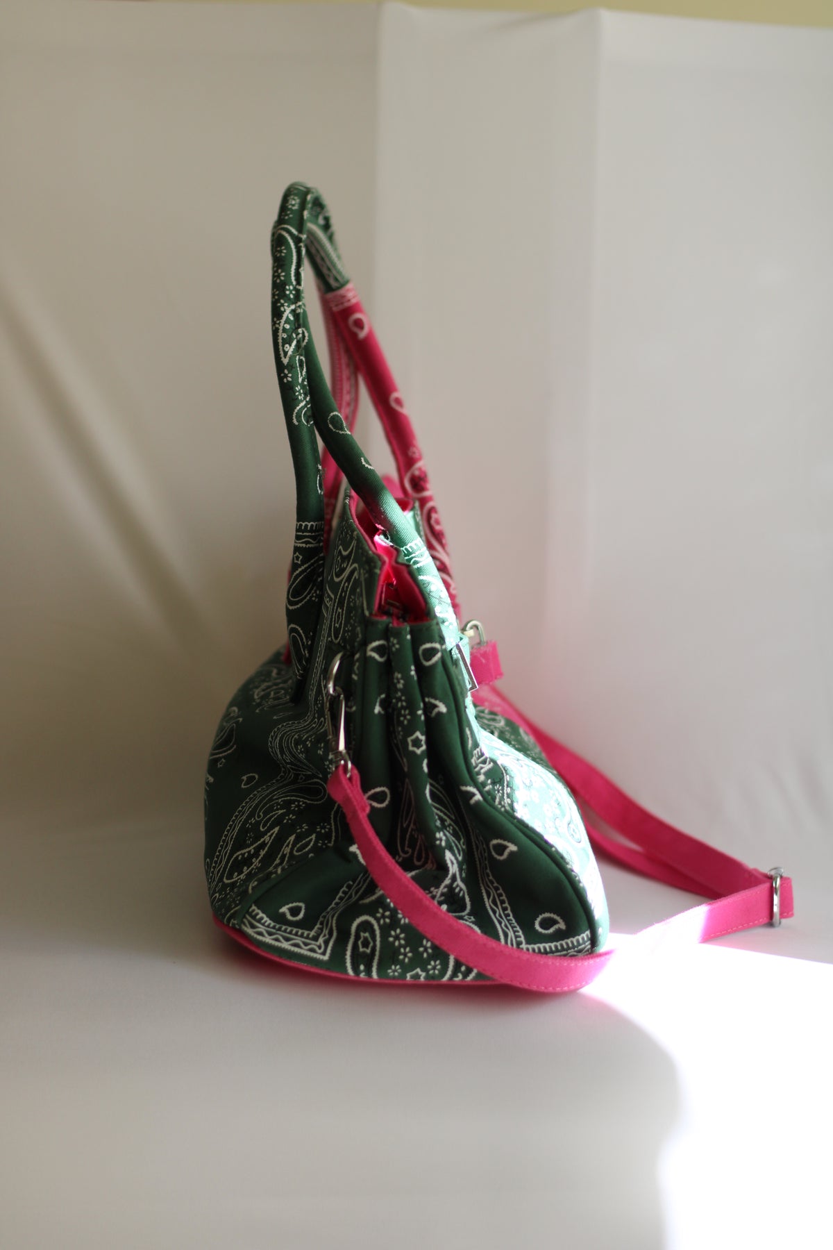 Mala tote bag bandana patchwork