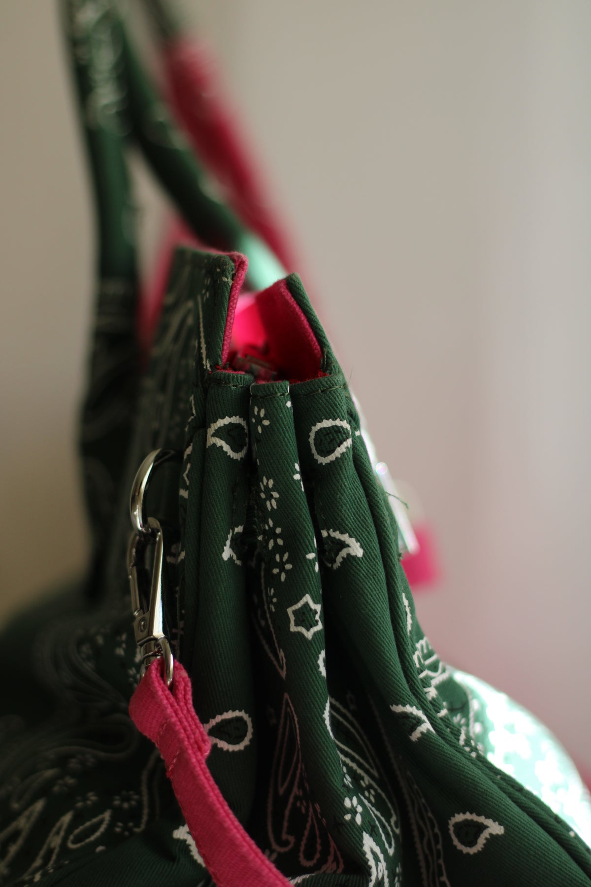 Mala tote bag bandana patchwork