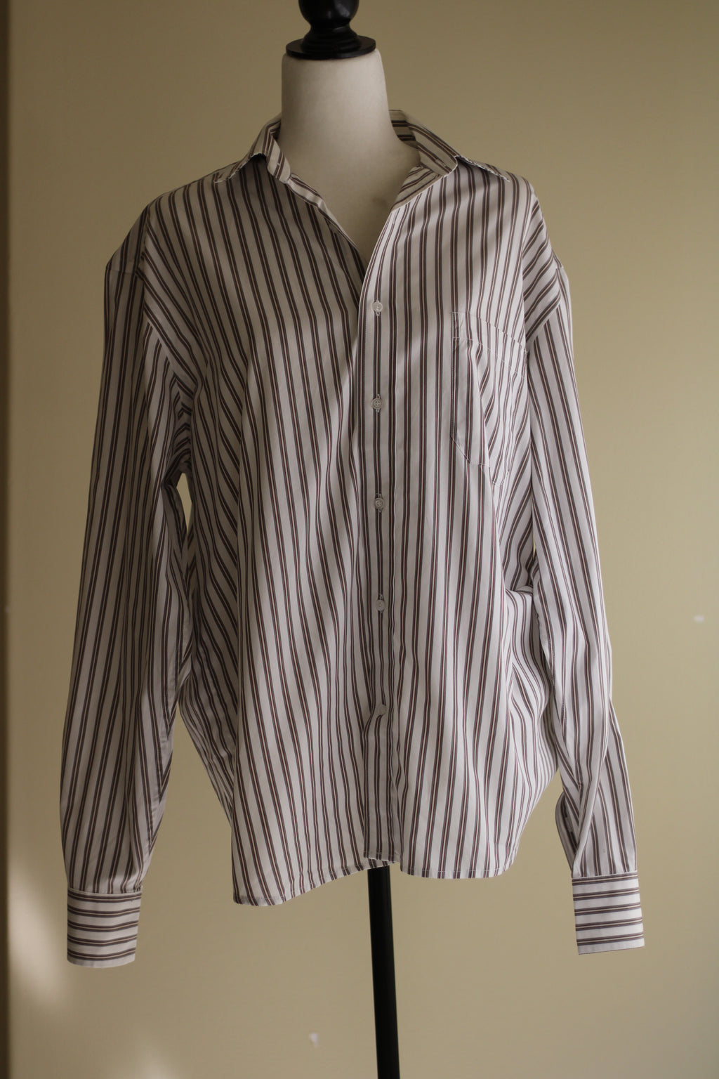 Camisa riscas Giovanni Galli XL algodão