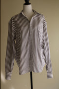 Camisa riscas Giovanni Galli XL algodão