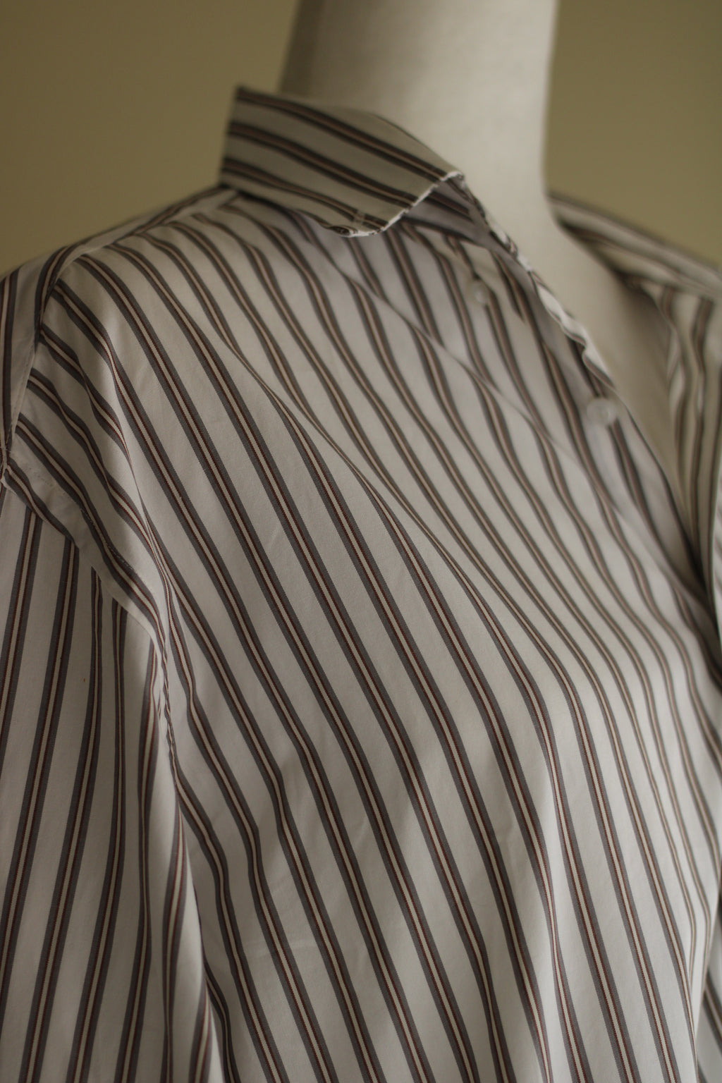 Camisa riscas Giovanni Galli XL algodão