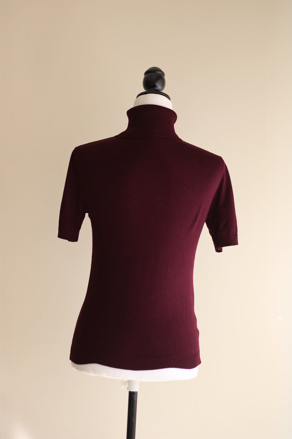 Turtleneck Burgundy Mango M