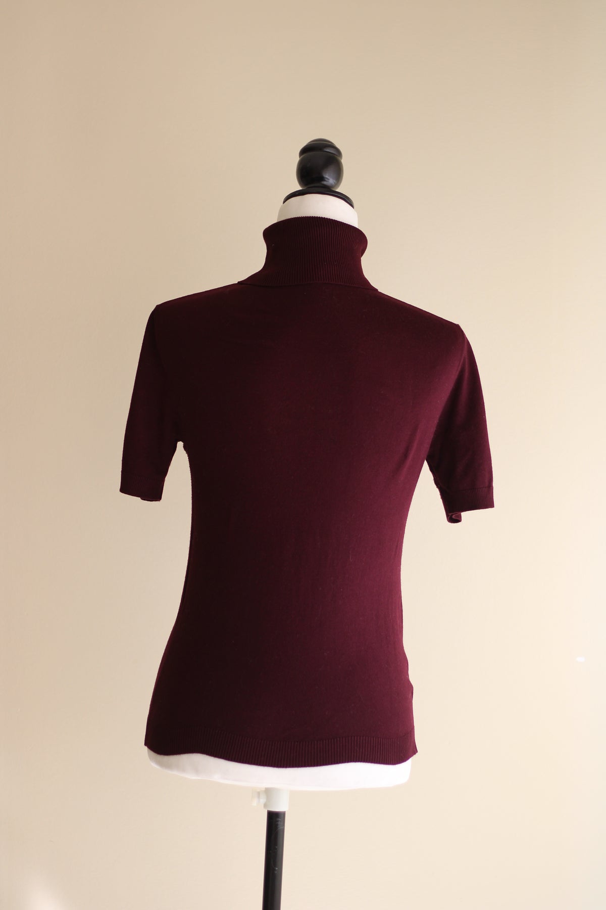 Turtleneck Burgundy Mango M