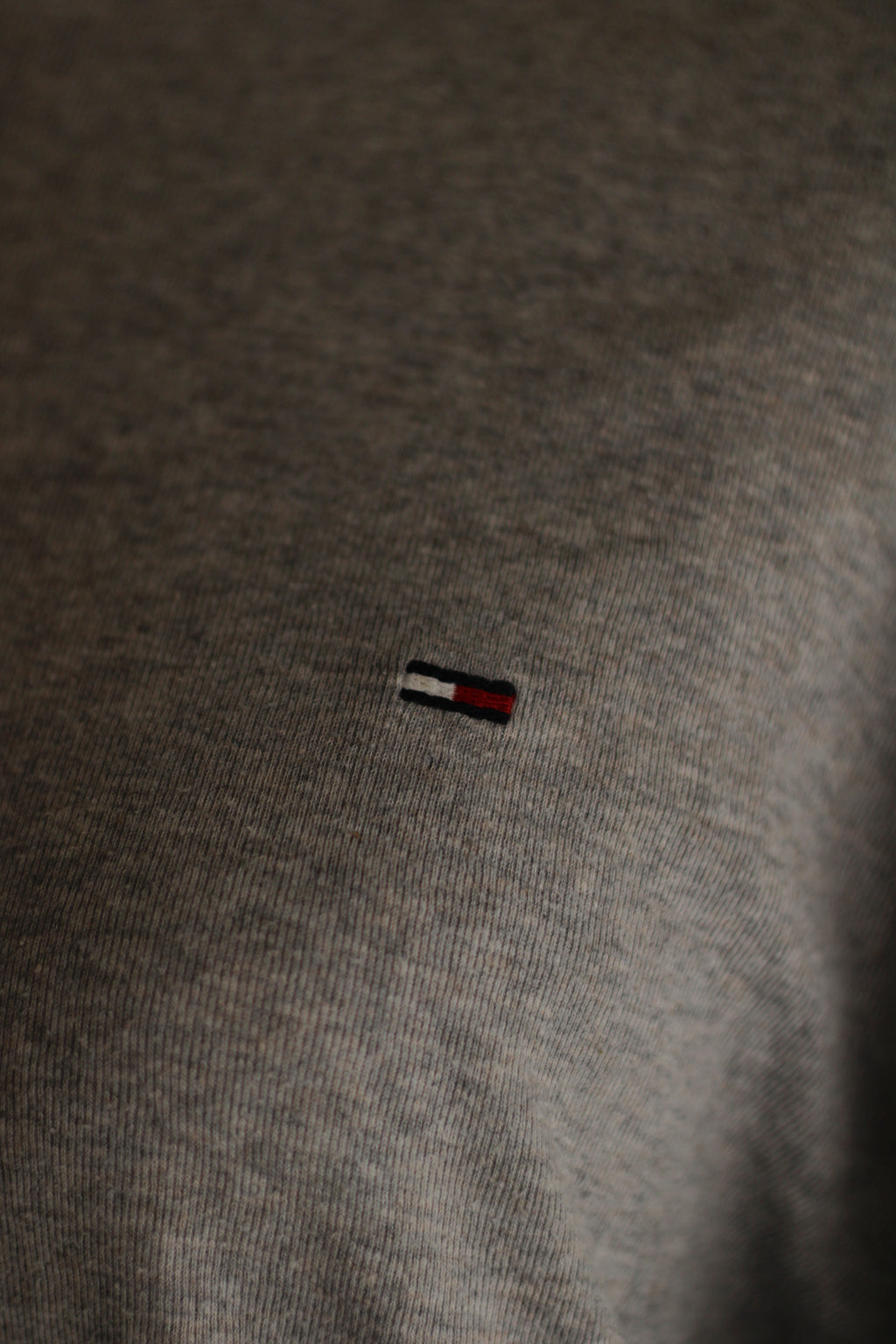 Malha cinza Tommy Hilfiger L algodão