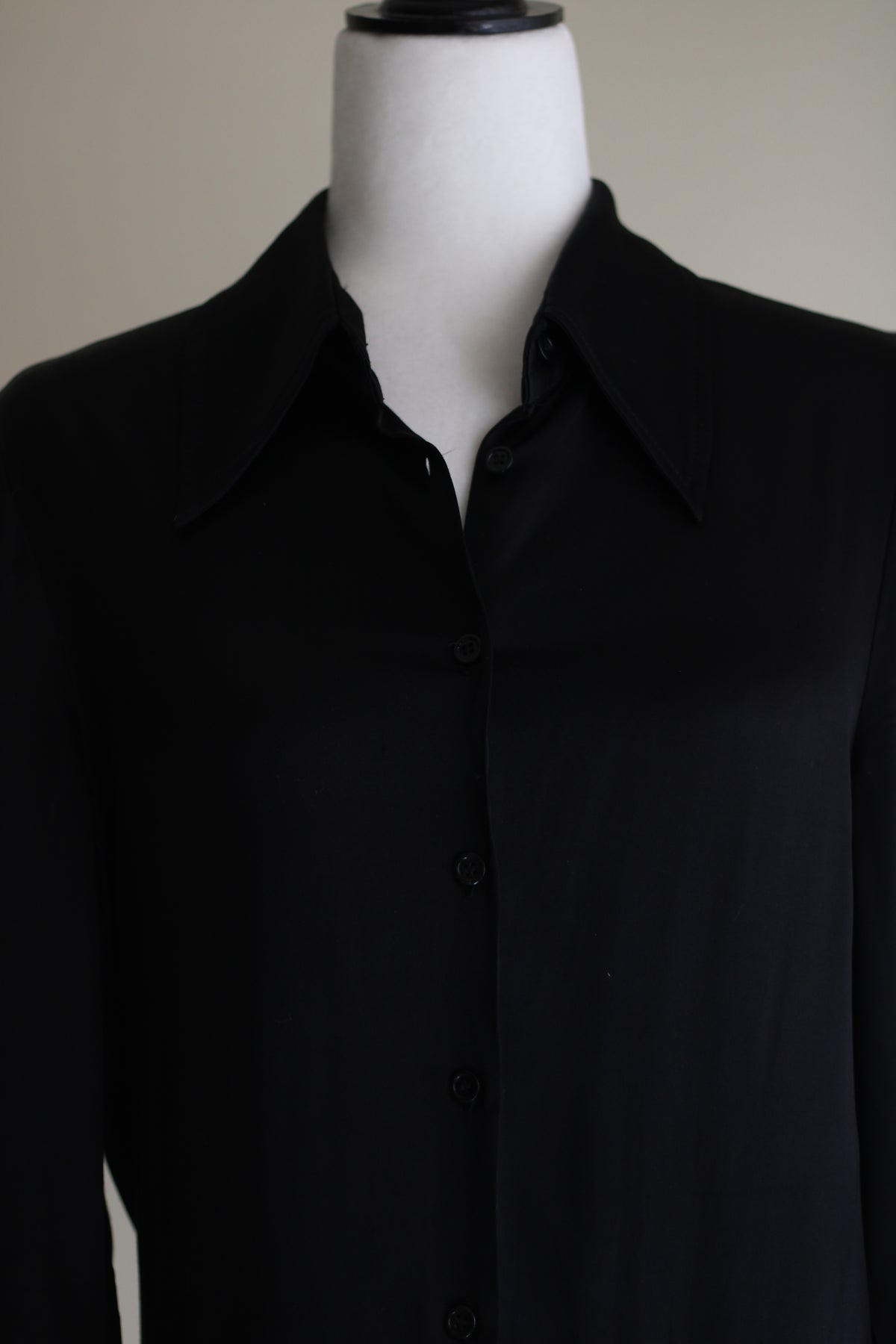 Camisa preta Zara XL