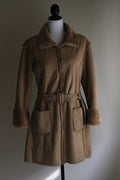 Casaco vintage pelo bege Last woman S