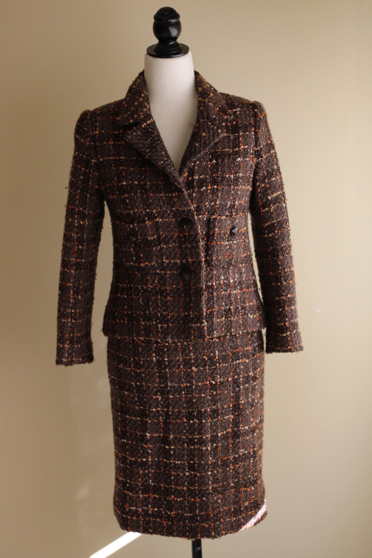 Conjunto Vintage Blazer e Saia Dolores Gomes Couture | 36/S