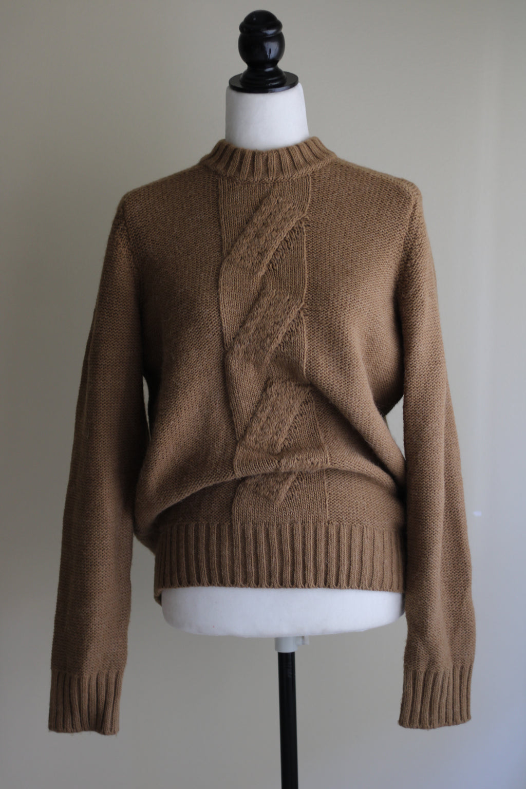 Camisola camel unissexo Pedro del Hierro, vista frontal