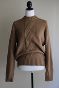 Camisola camel unissexo Pedro del Hierro, vista frontal