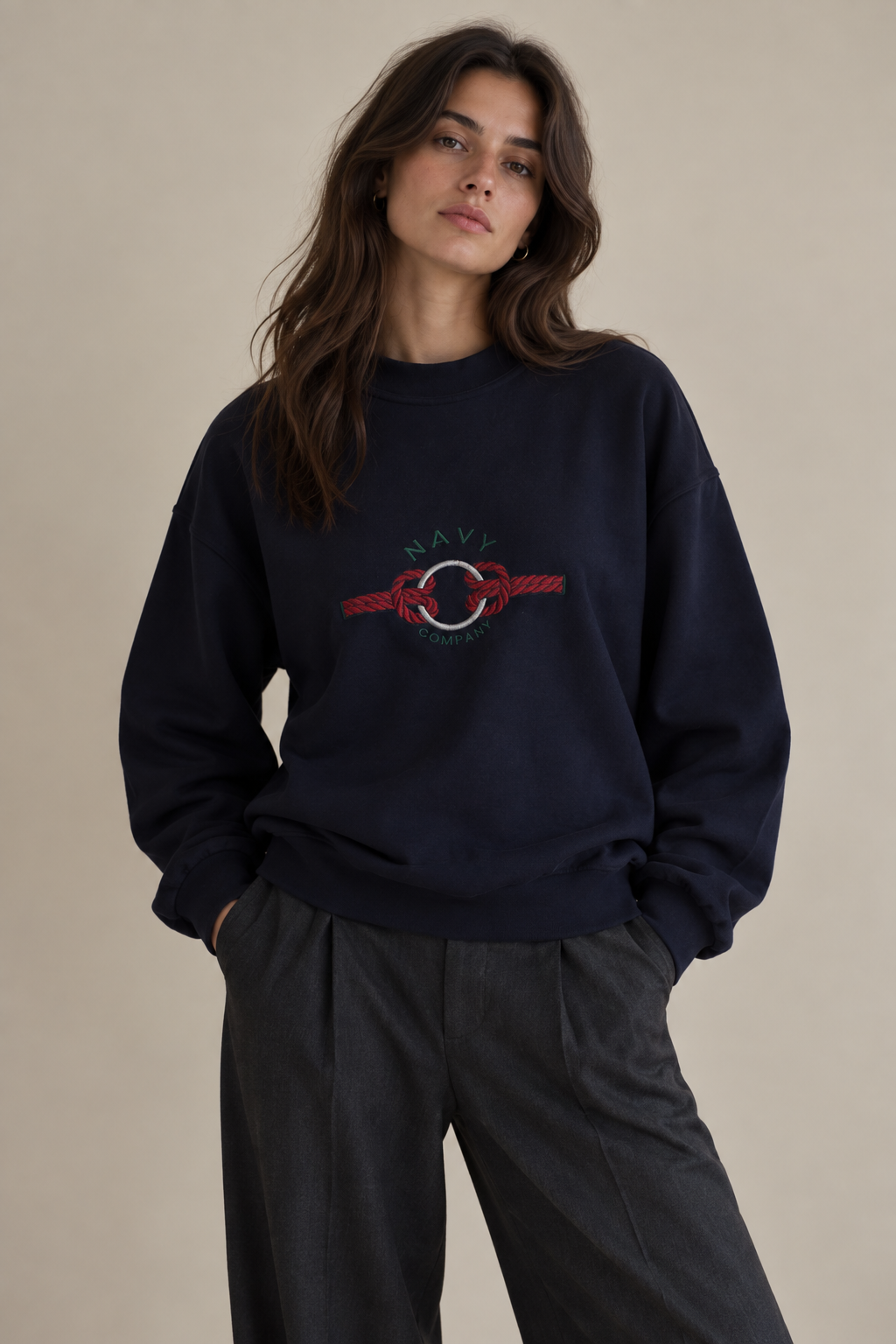 Moletom vintage oversized Caso M